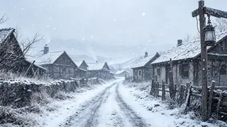 雪落村路