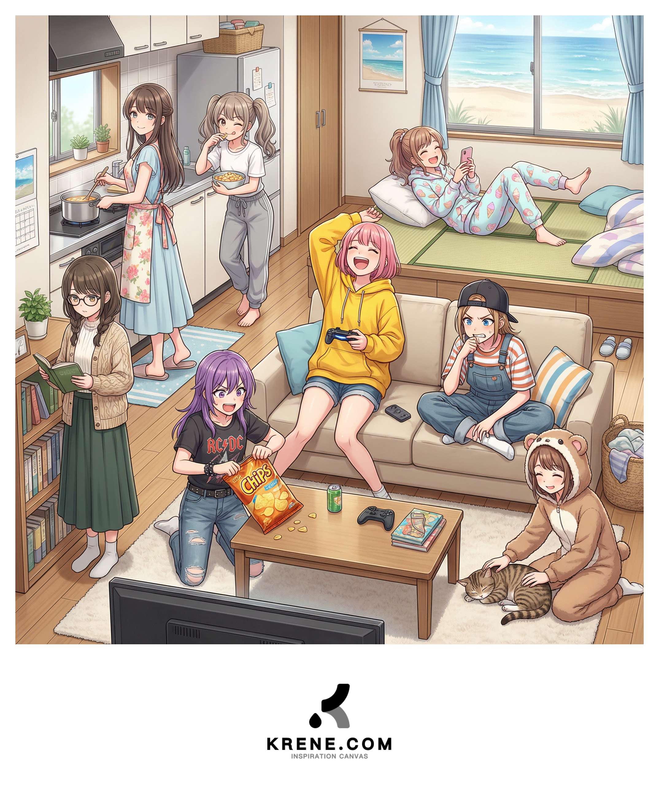 美好假期（ai辅助）